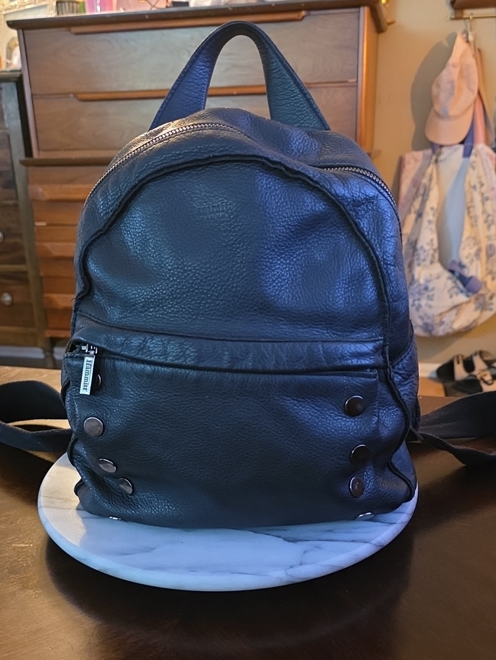 Hammitt Shane Black Leather Backpack 🖤